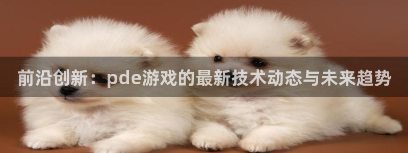 欧博娱乐网页登录入口下载：前沿创新：pde游戏的最新技术动态
